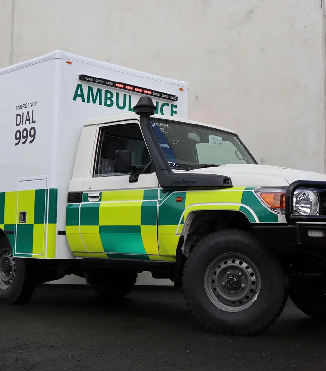 Custom St John Truck